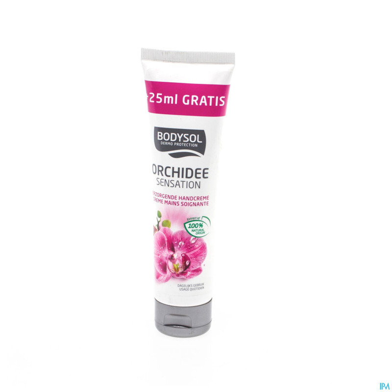 Bodysol creme mains orchidee 100ml promo