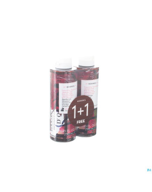 Korres kb gel douche rose japonaise  2x250ml promo