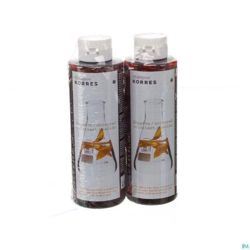 Korres kh sh tournesol&the montagne  2x250ml promo