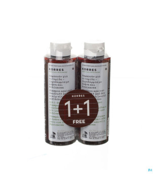 Korres kh sh laurier&echinacee    2x250ml promo