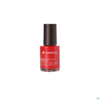 Korres km nail colour 51 tempting coral 10ml