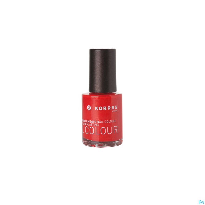 Korres km nail colour 51 tempting coral 10ml