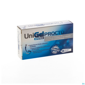 Unigel apotex procto suppo 10