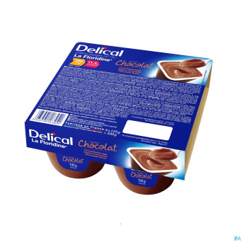 Delical creme dessert la floridine chocolat 4x125g