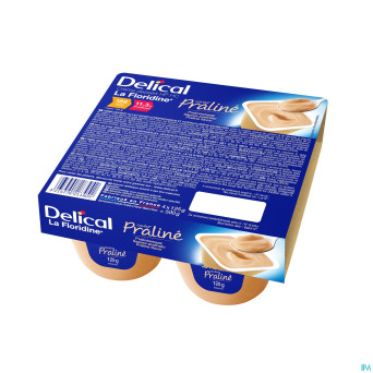 Delical creme dessert la floridine praline  4x125g