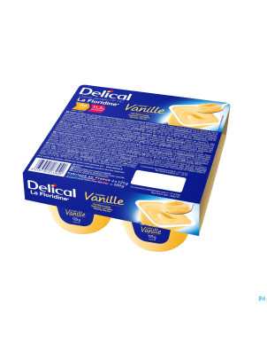 Delical creme dessert la floridine vanille  4x125g
