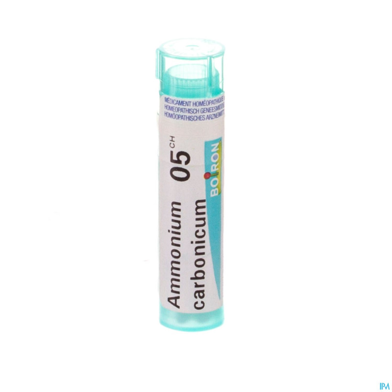 Ammonium carbonicum    05ch gr 4g boiron