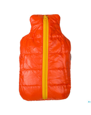 Marque v bouillotte graines doudoune orange