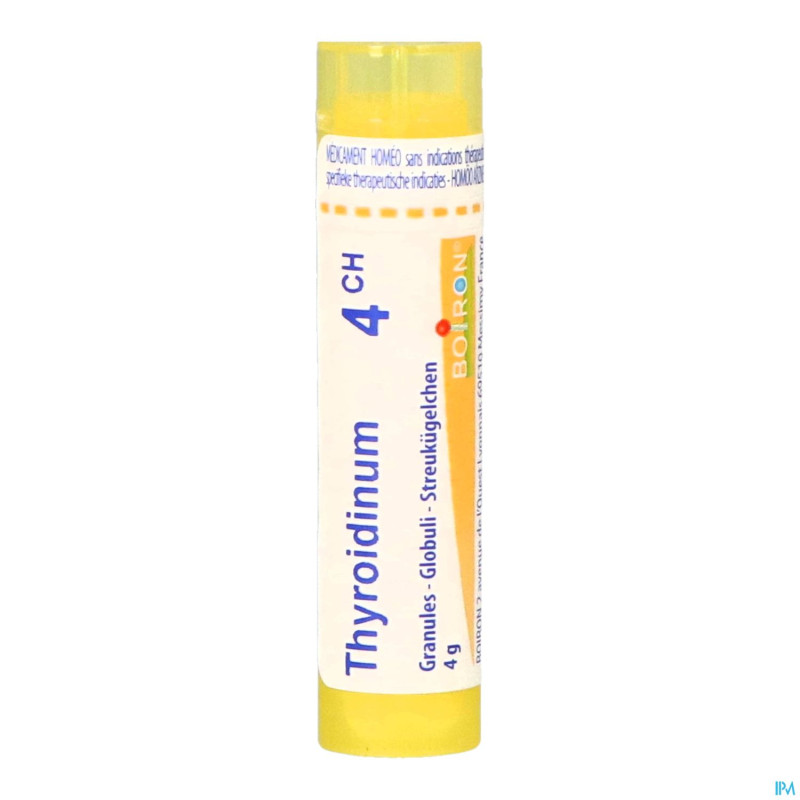 Thyroidinum  04ch gr 4g boiron