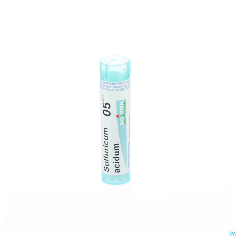 Sulfuricum acidum    05ch gr 4g boiron