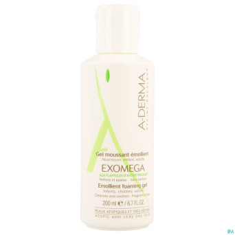 Aderma exomega gel moussant fl pompe 200ml