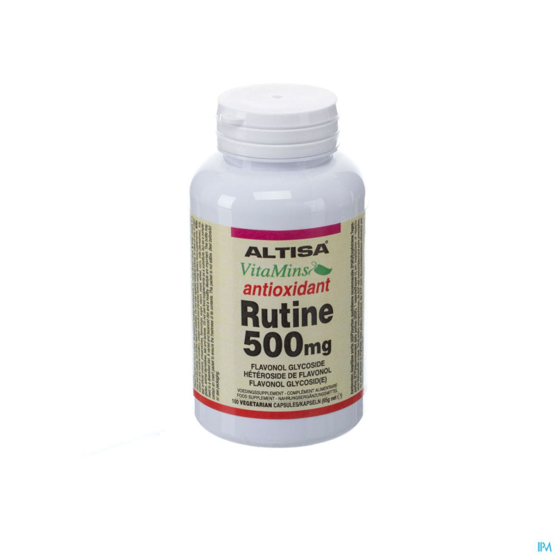 Altisa rutine 450mg circulation v-caps 100