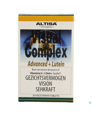 Altisa visual complex advanced+luteine tabl  30