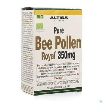Altisa bee pollen royal bio 350mg tabl  60