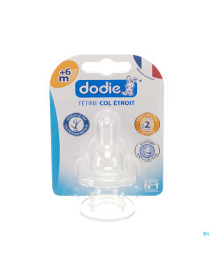 Dodie tetine col etroit 2age 3vit. sil.    2