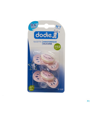 Dodie sucette nuit fille 1age sil. duo    2