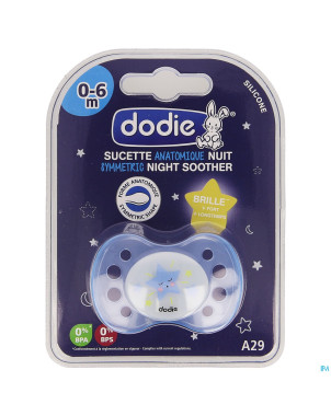 Dodie sucette nuit 1age sil.