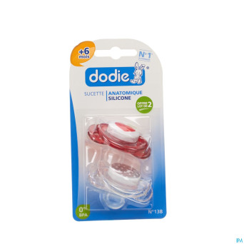 Dodie sucette dessin 2age sil. anneau duo    2