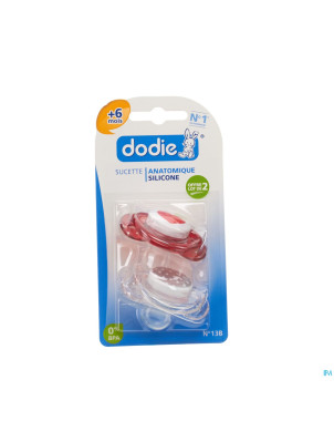 Dodie sucette dessin 2age sil. anneau duo    2