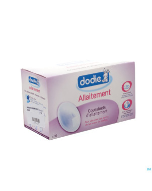 Dodie coquilles allaitement jour adhesif 30