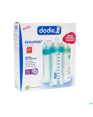 Dodie coffret garcon 3x330ml