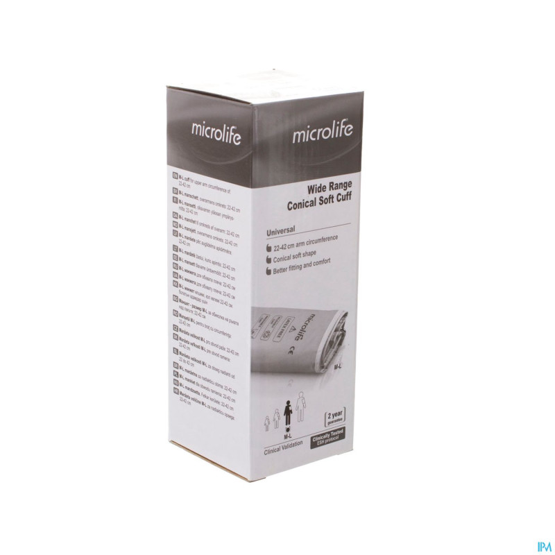 Microlife brassard tensiom. m/l soft conical cuff