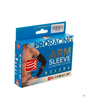 Compressport racing armsleeve black 4