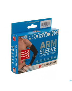 Compressport racing armsleeve black 2