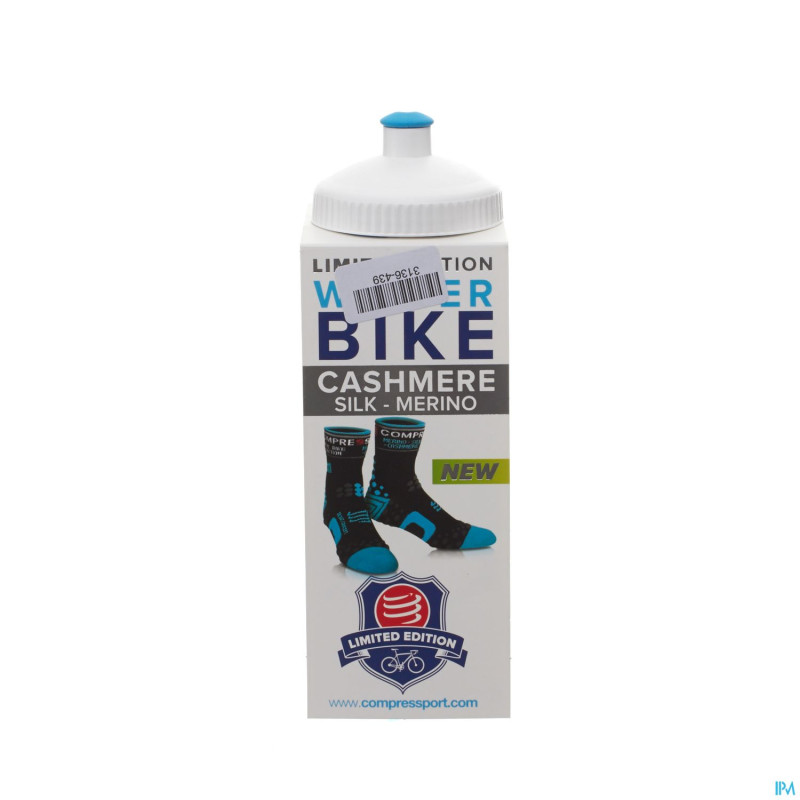 Compressport winter socks bike bl/or t3