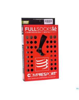 Compressport full socks black 2l