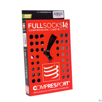 Compressport full socks black 3m