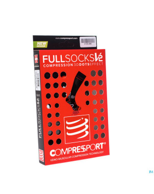 Compressport full socks black 3m