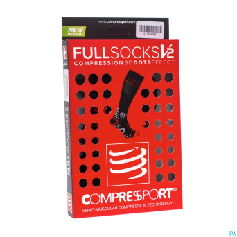 Compressport full socks black 3l
