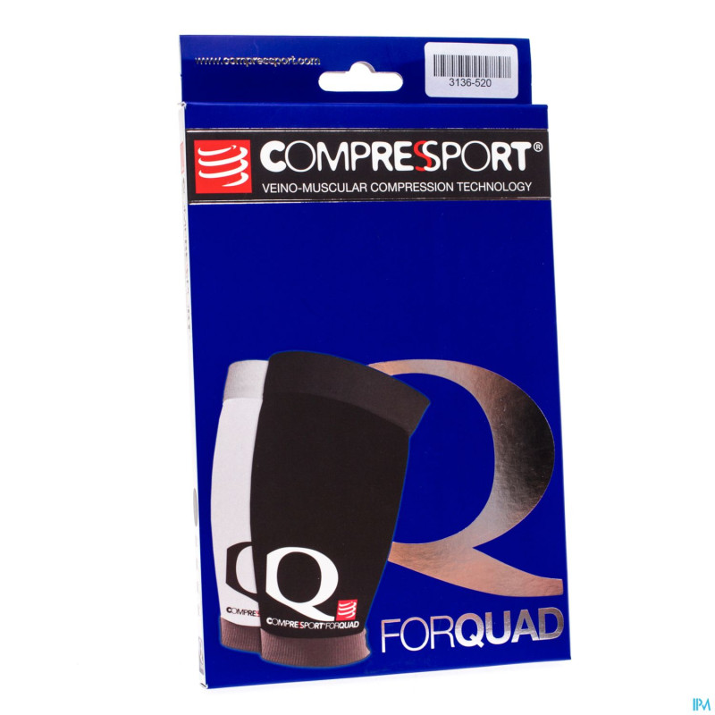 Compressport for quad black 1