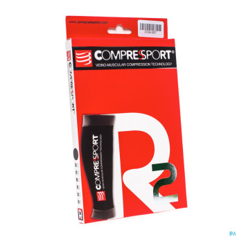 Compressport calf r2 black t2