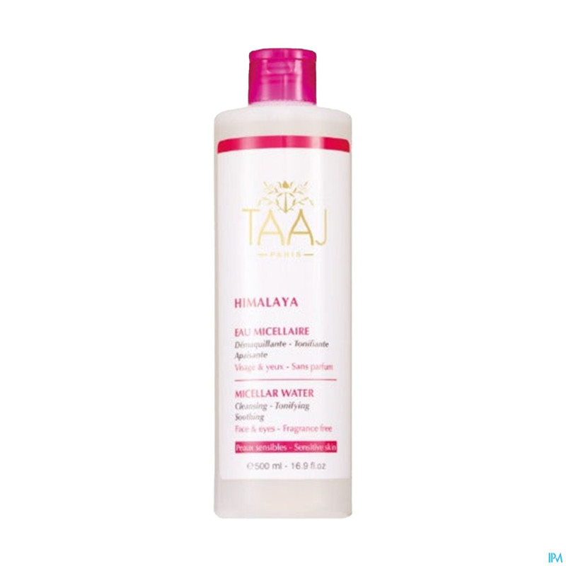 Taaj eau micellaire visage-yeux fl 500ml