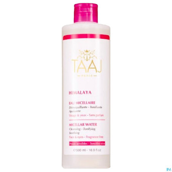 Taaj eau micellaire visage-yeux fl 500ml
