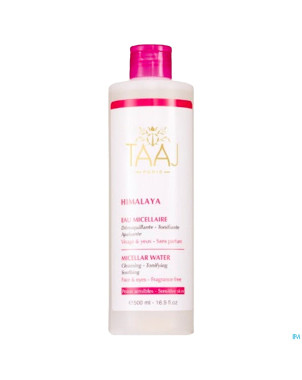 Taaj eau micellaire visage-yeux fl 500ml
