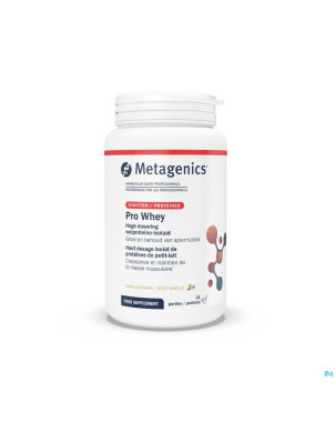 Pro whey vanille nf    pdr 21port.    metagenics