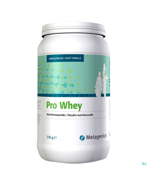 Pro whey vanille nf    pdr 21port.    metagenics