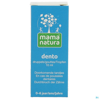 Mama natura dento    gutt 10ml rempl.2051167