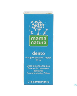 Mama natura dento    gutt 10ml rempl.2051167