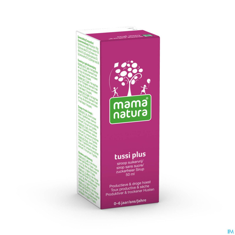 Mama natura tussi plus sirop ss gutt  50ml