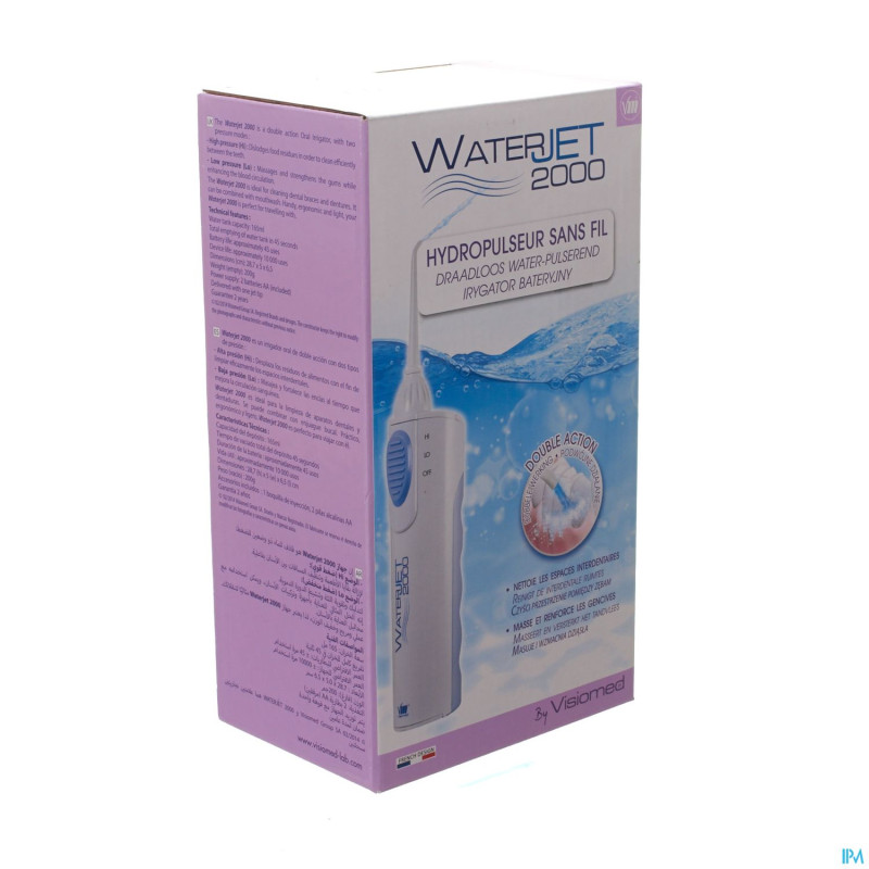 Waterjet 2000 hydropulseur sans fil nett.interdent