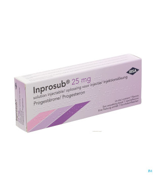 Inprosub 25mg sol inj. sc fl 7 x 25 mg