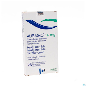 Aubagio 14mg comp pell 28 x 14 mg