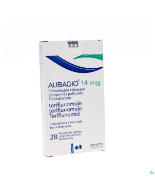 Aubagio 14mg comp pell 28 x 14 mg