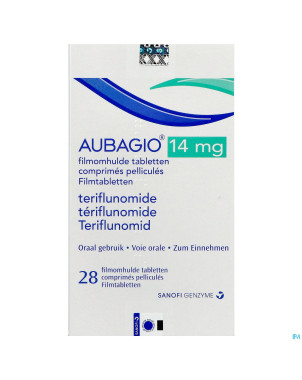 Aubagio 14mg comp pell 28 x 14 mg