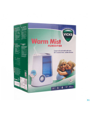 Vicks vh750e msh humidificateur vapeur chaude