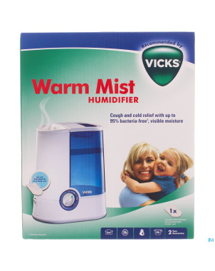 Vicks vh750e msh humidificateur vapeur chaude